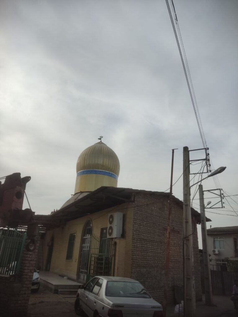 گنبد امام زاده شهر جیلین گرگان