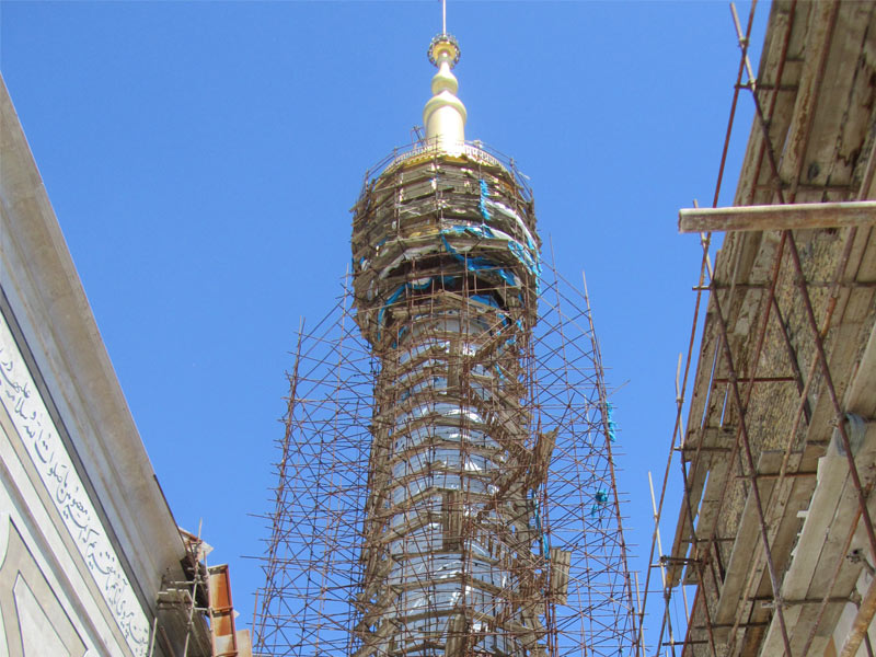 نقش ضخامت دیوار در پایداری مناره